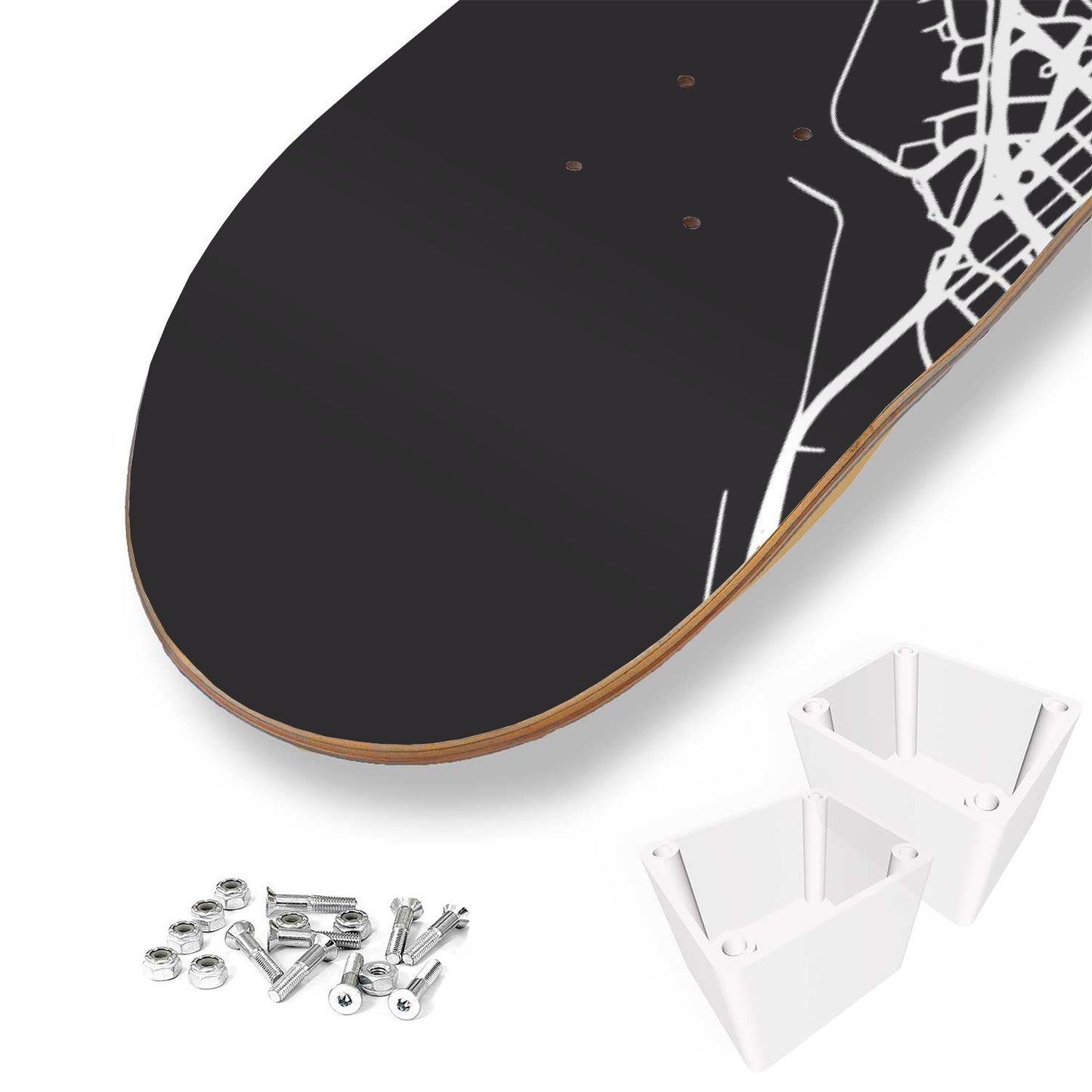 City Maps Buffalo (USA) - Skater Wall