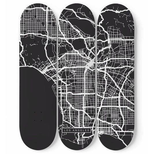 City Maps Los Angeles (USA) - Skater Wall