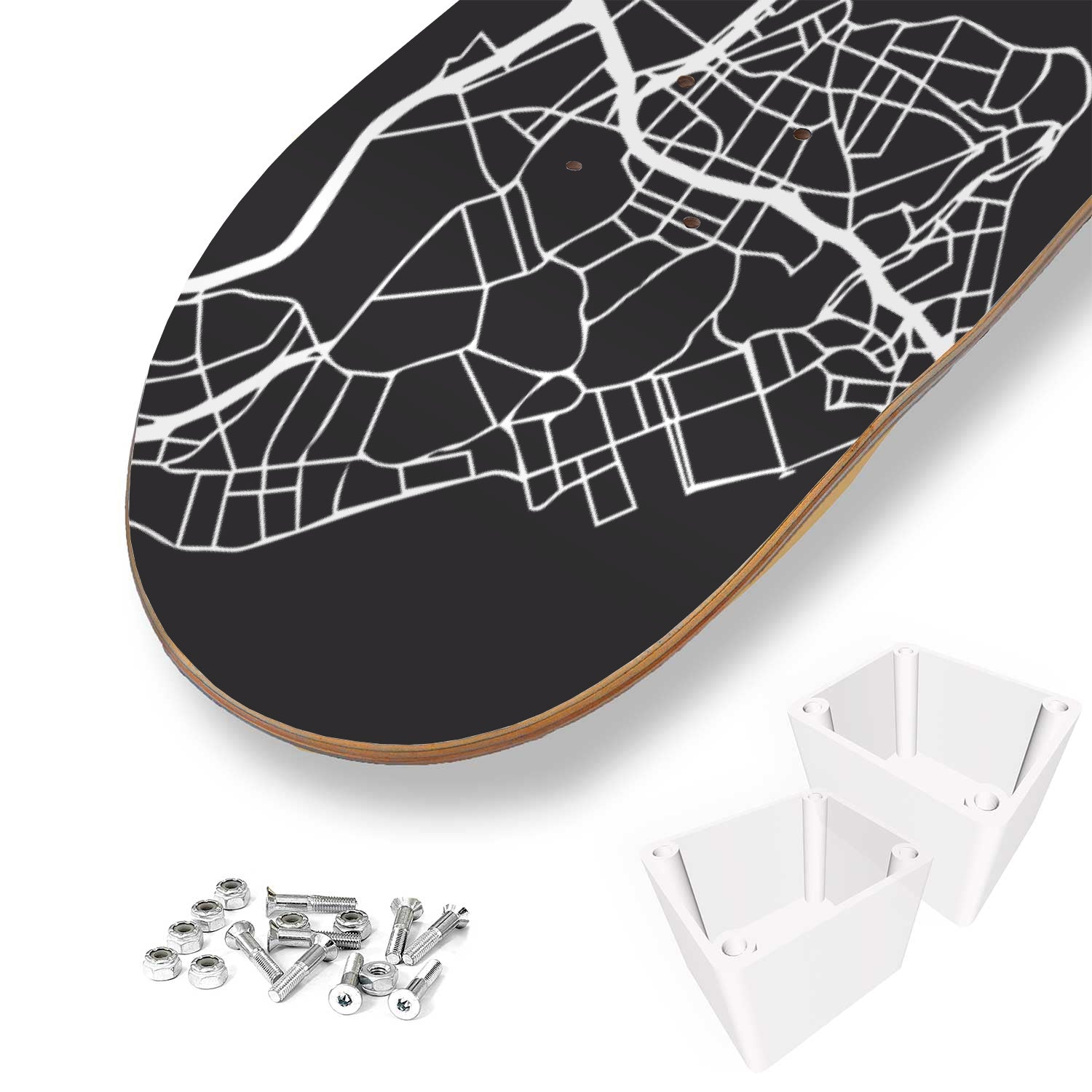 City Maps New York City (USA) - Skater Wall