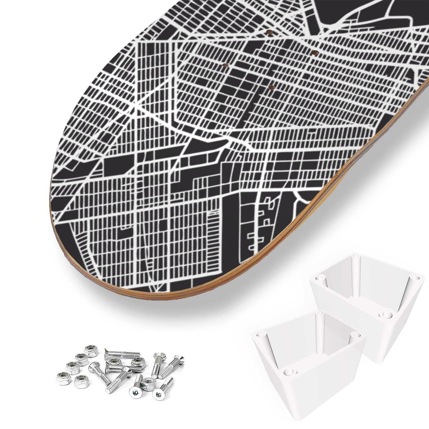 City Maps Queens (USA) - Skater Wall