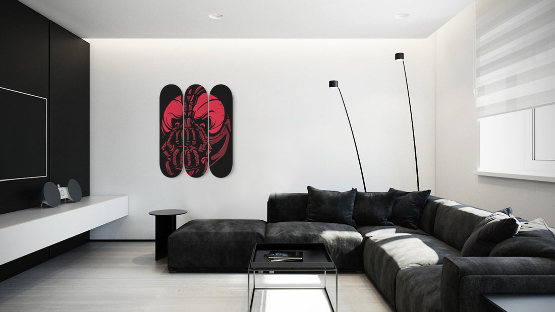 Making a Statement: The Artistic Power of Oversized Wall Art - Skater Wall