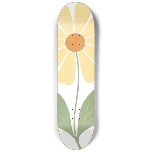 Abstract Floral 4.0 - Skater Wall