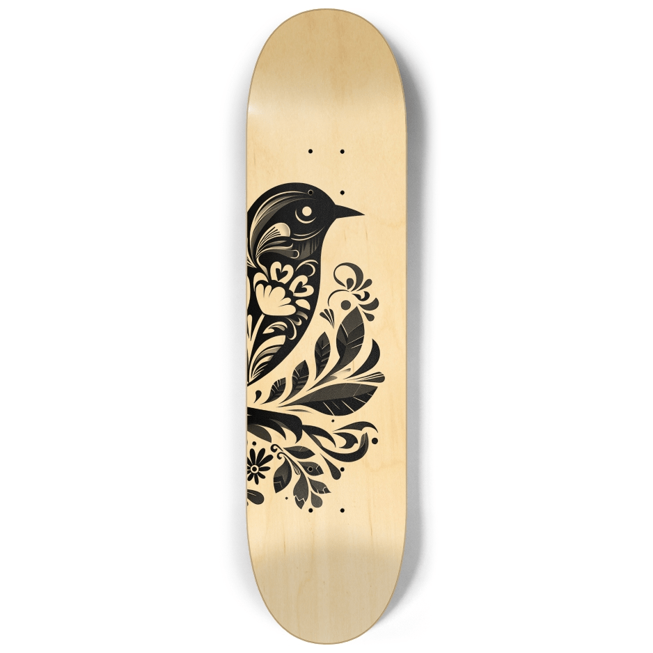 Abstract Retro Bird 1.0 - Skater Wall