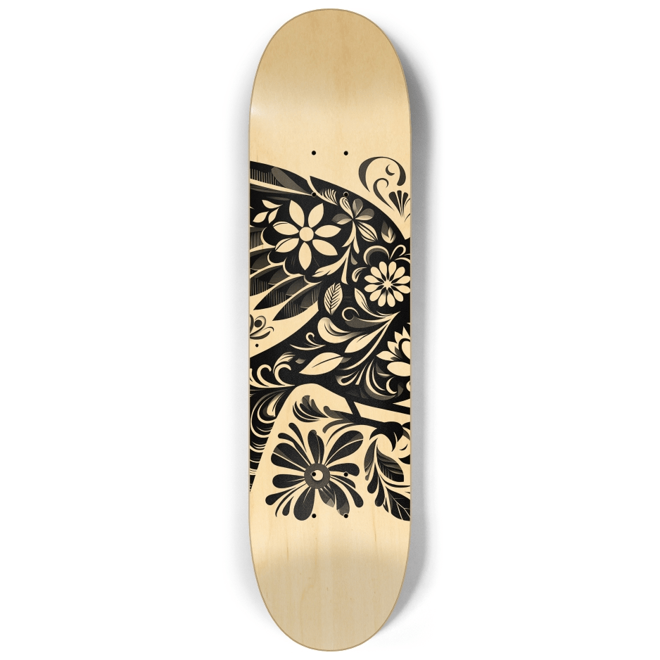 Abstract Retro Bird 1.0 - Skater Wall