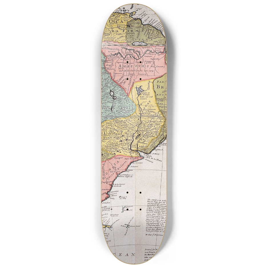 Antique Maps 1.0 - Skater Wall