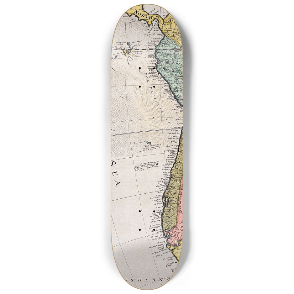 Antique Maps 1.0 - Skater Wall