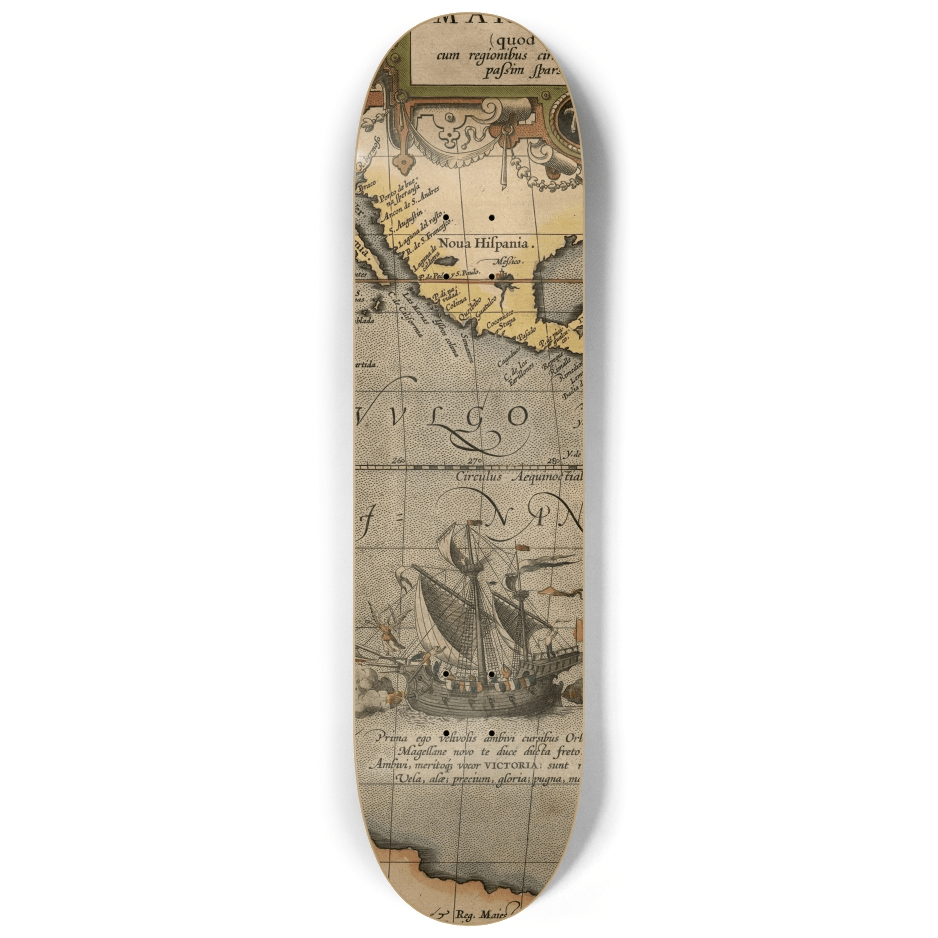 Antique Maps 3.0 - Skater Wall