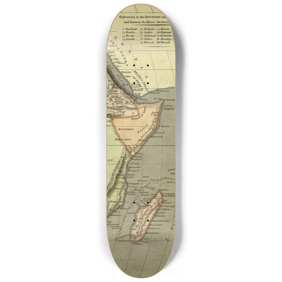 Antique Maps 5.0 - Skater Wall