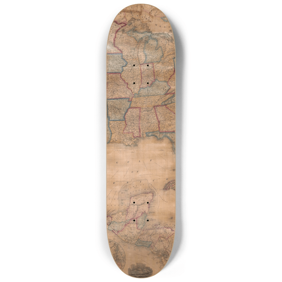 Antique Maps 6.0 - Skater Wall