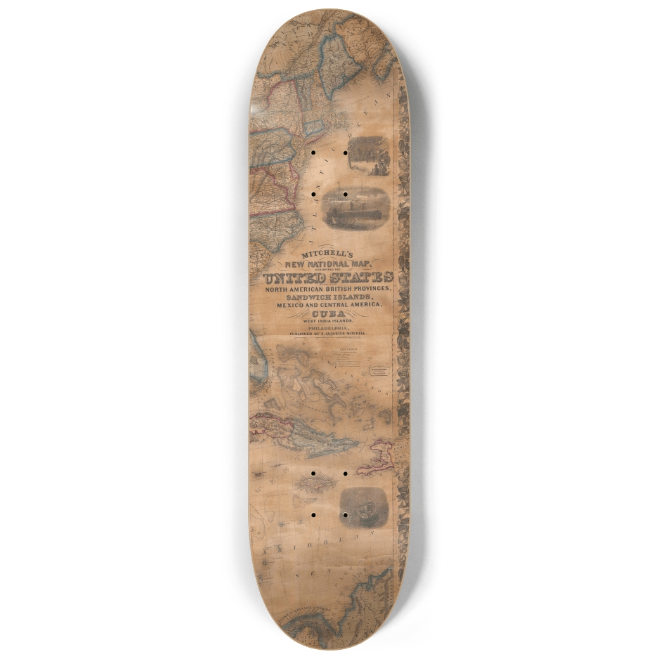 Antique Maps 6.0 - Skater Wall