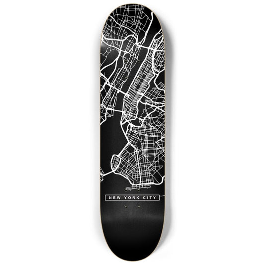 City Maps New York City #2 - Skater Wall