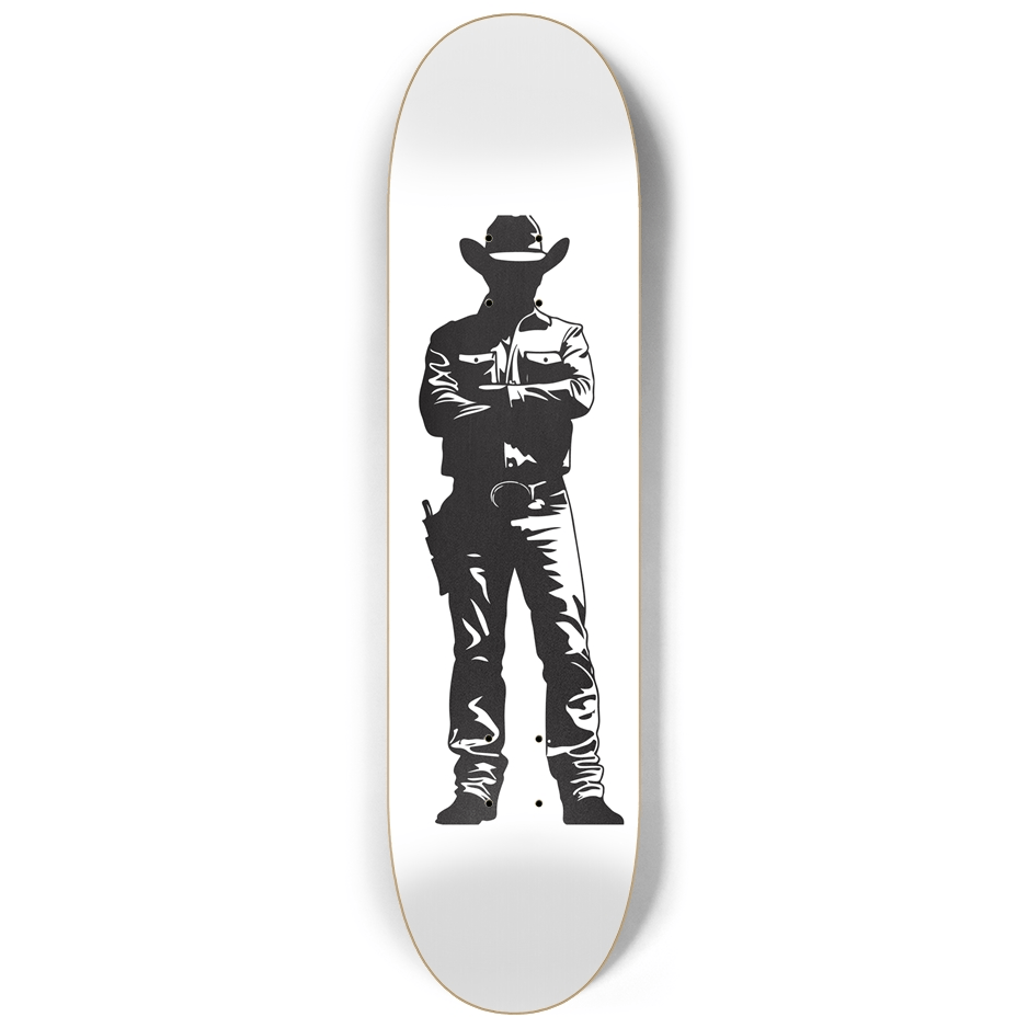 Cowboy Silhouette 1.0 - Skater Wall