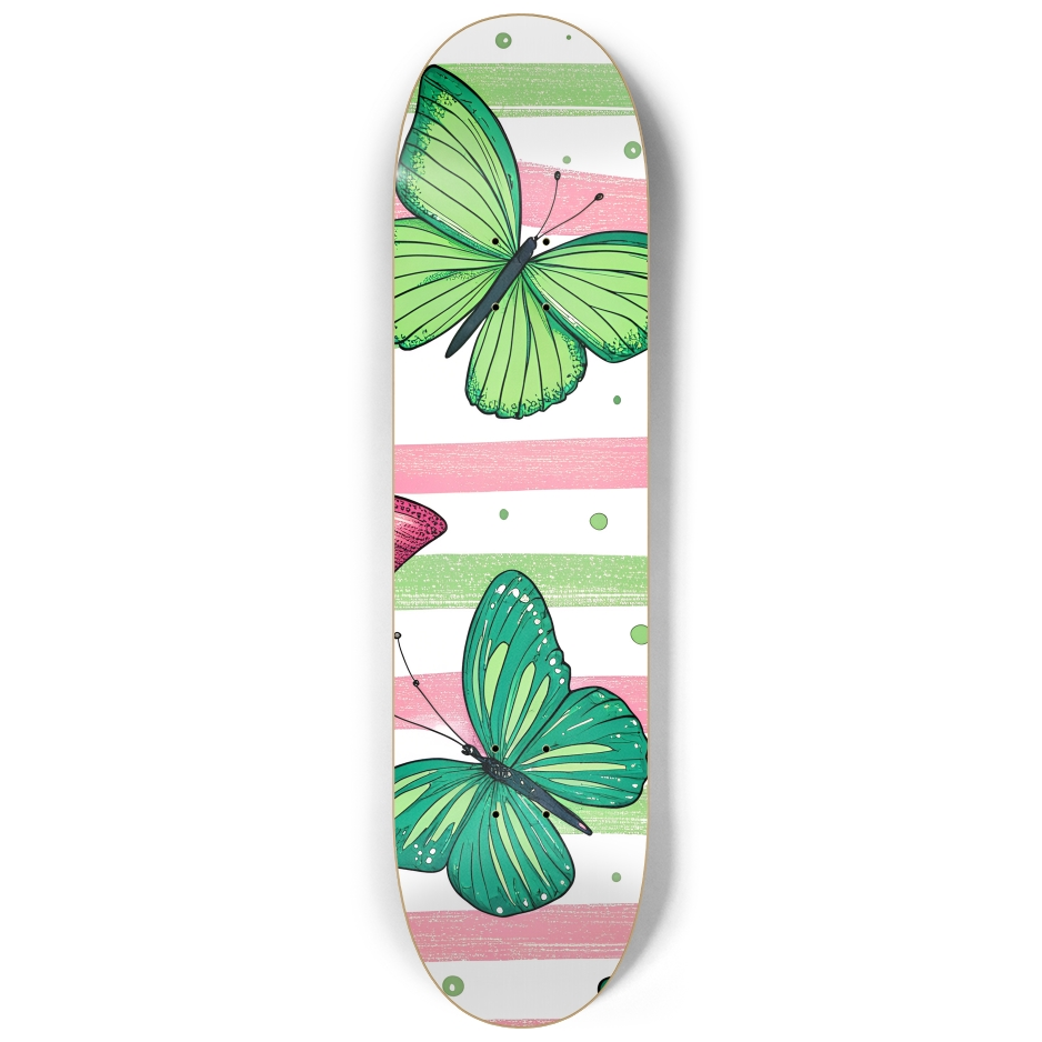 Green & Pink Butterfly #1.0
