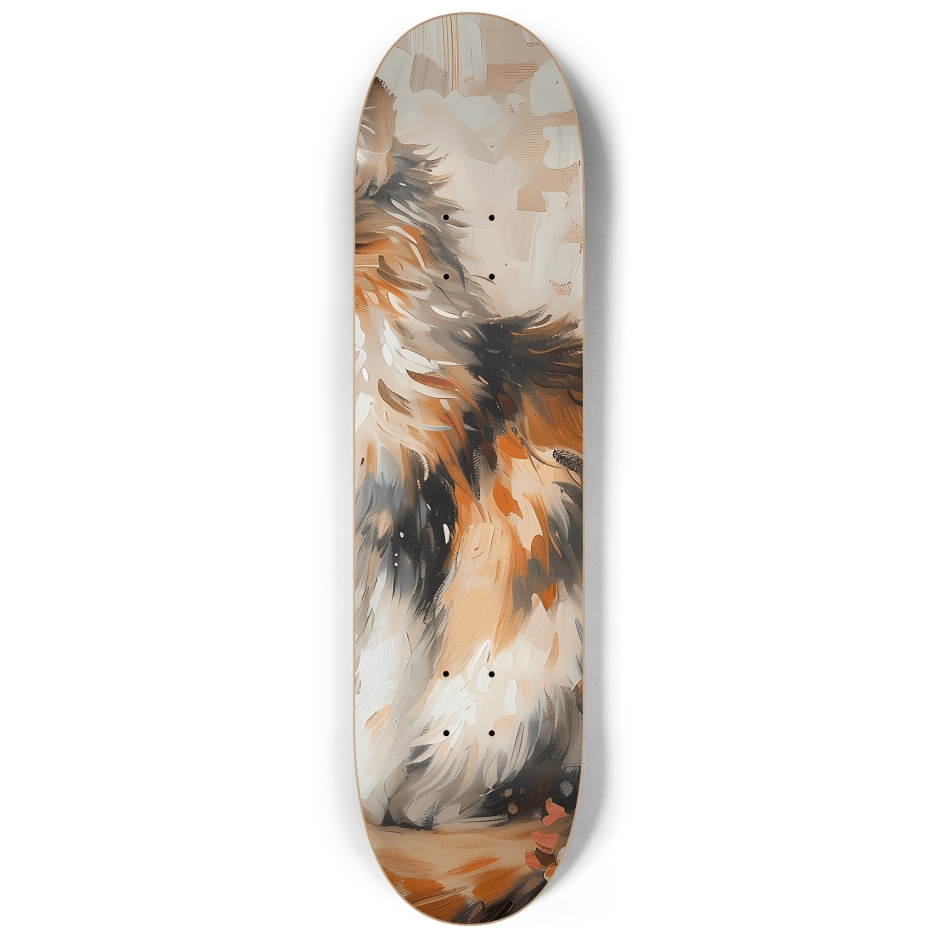 Oil Painted Cat 1.0 - Skater Wall