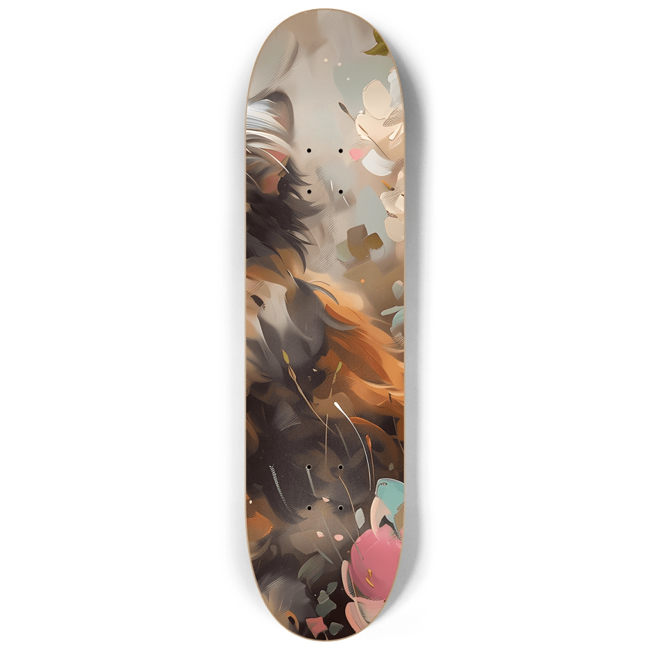 Oil Painted Cat 3.0 - Skater Wall