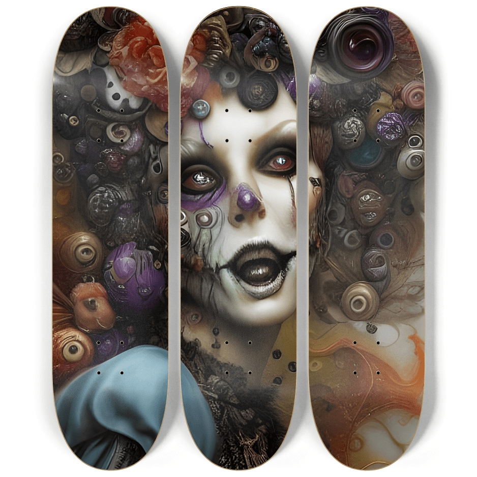 Psychedelic Zombie 1.0 - Skater Wall