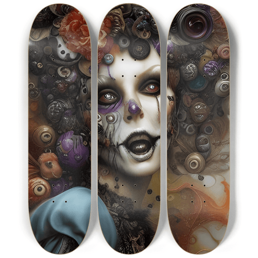 Psychedelic Zombie 1.0 - Skater Wall