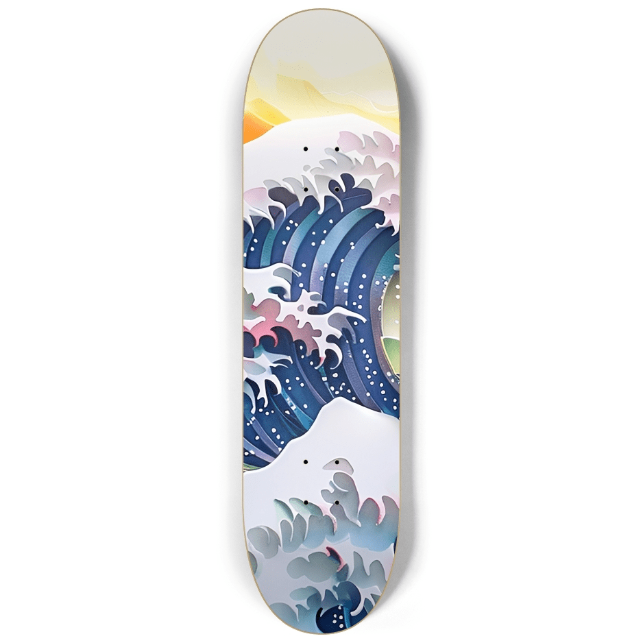 The Great Wave 3.0 - Skater Wall