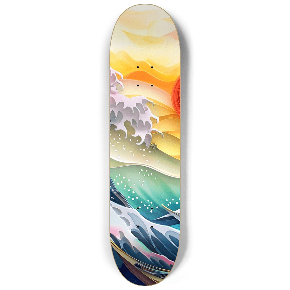 The Great Wave 3.0 - Skater Wall