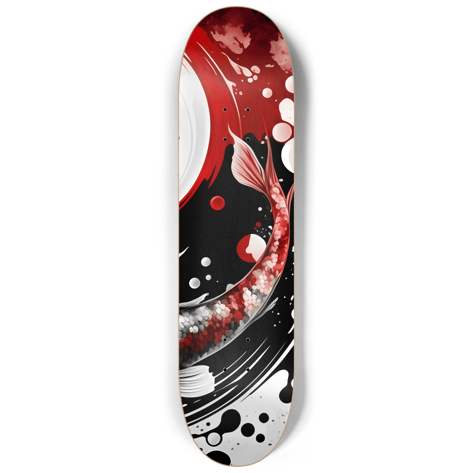 Watercolor Koi 1.0 - Skater Wall