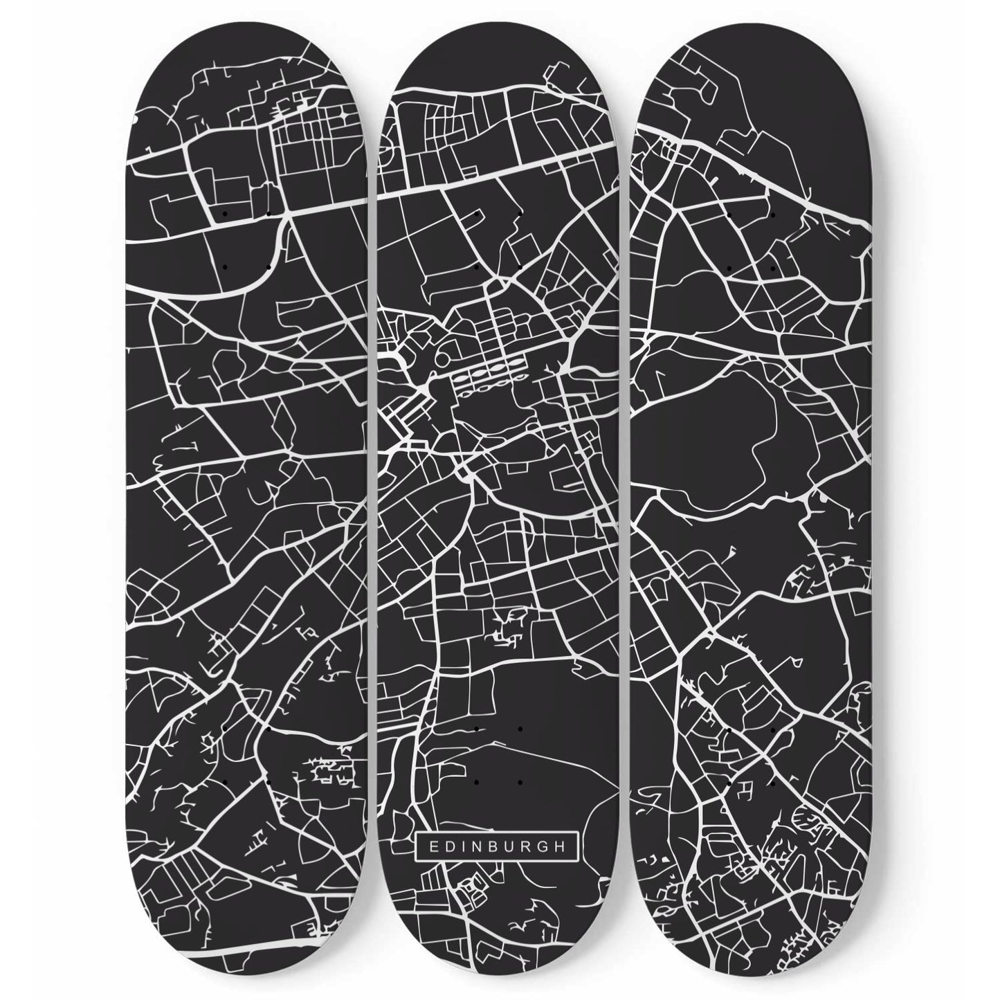 City Maps Edinburgh (UK) - Skater Wall