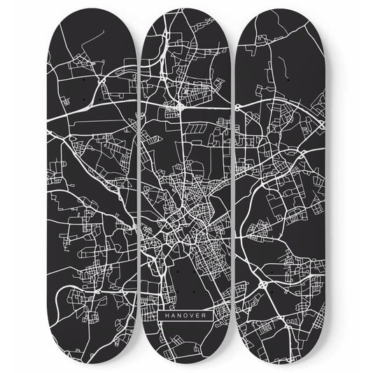 City Maps Hanover (GER) - Skater Wall
