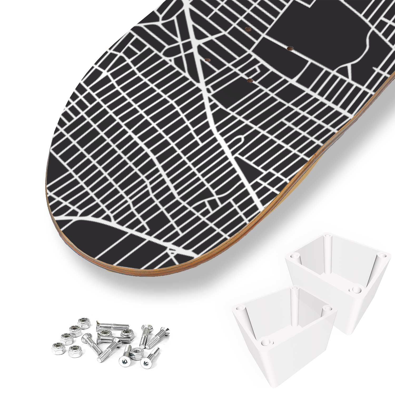 City Maps Hollywood (USA) - Skater Wall
