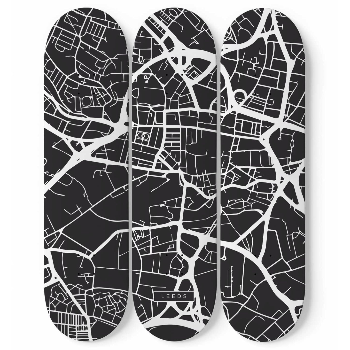 City Maps Leeds (UK) - Skater Wall