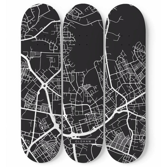 City Maps Oldham (UK) - Skater Wall