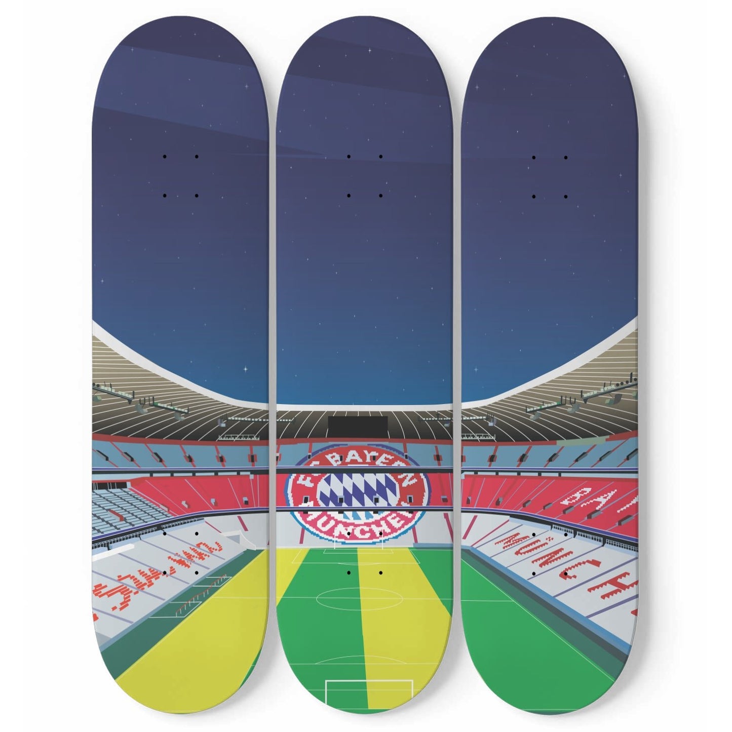 Football Fans Allianz Arena (GER) - Skater Wall