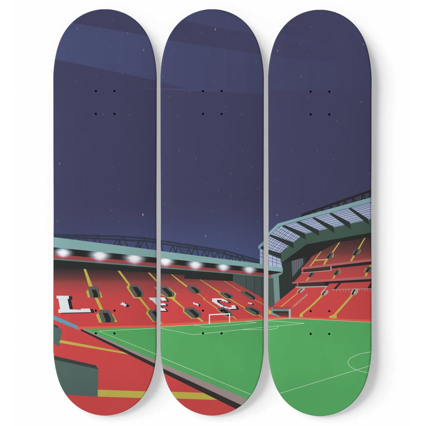 Football Fans Anfield Stadium (EPL) - Skater Wall
