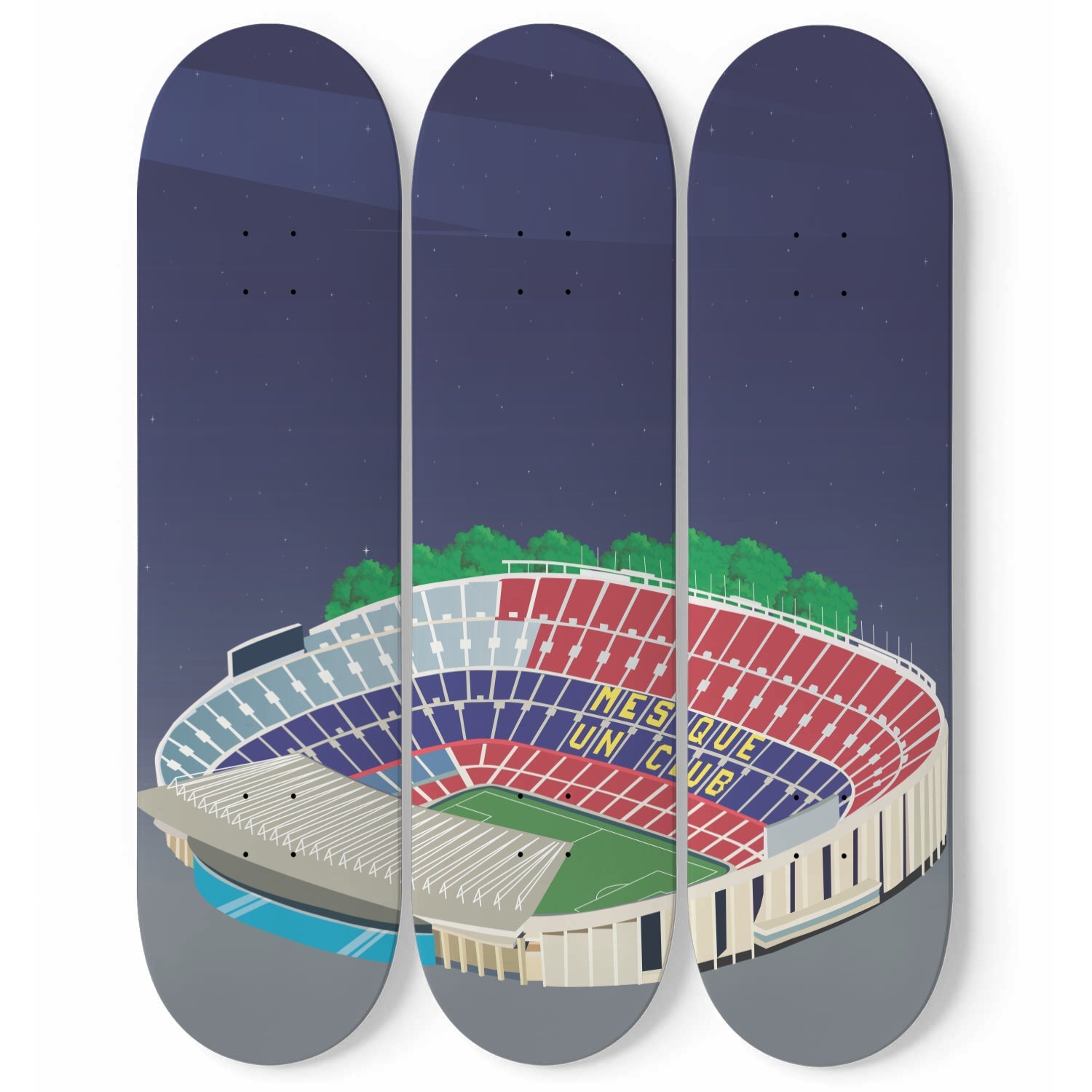 Football Fans Camp Nou (ESP) - Skater Wall
