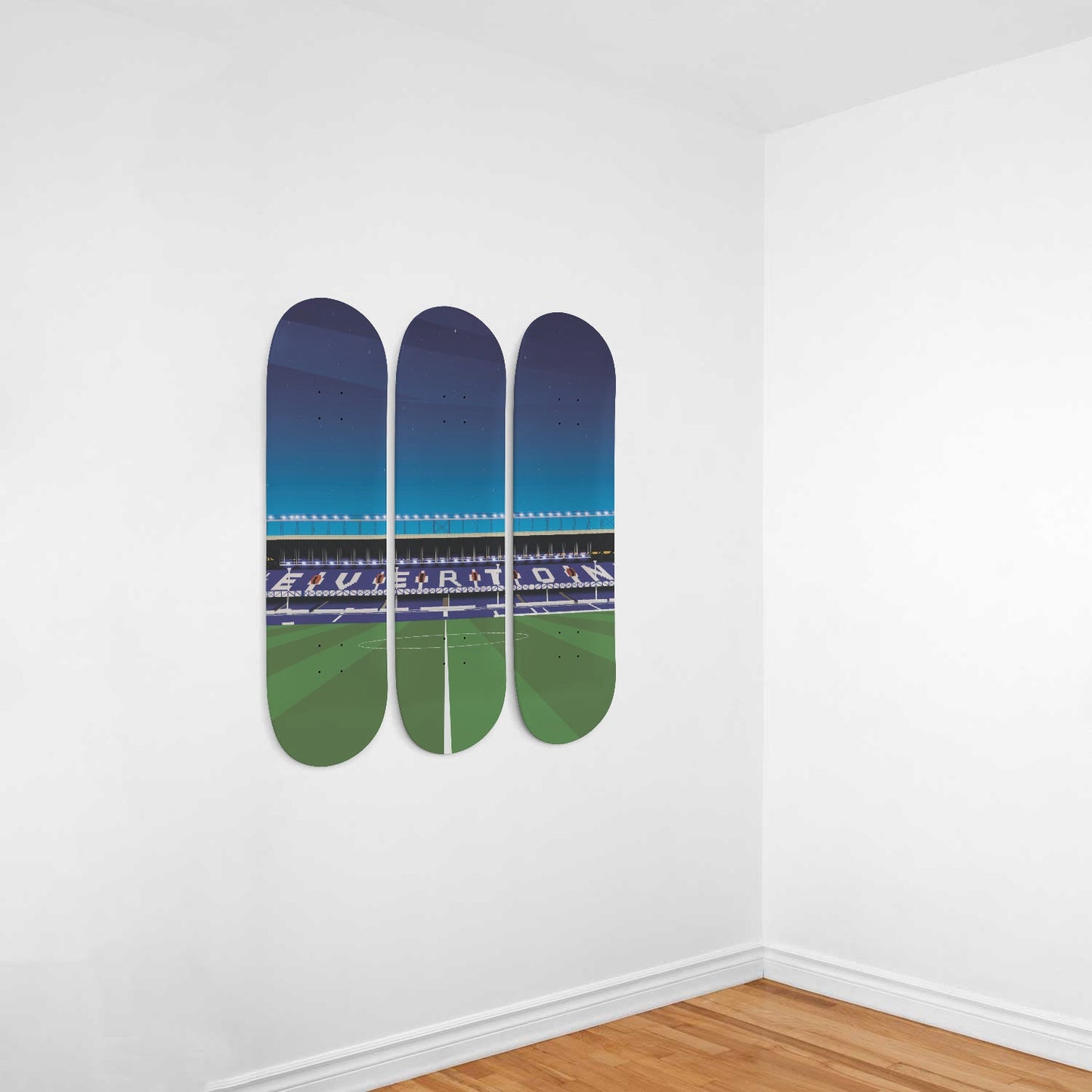 Football Fans Goodison Park (EPL) - Skater Wall