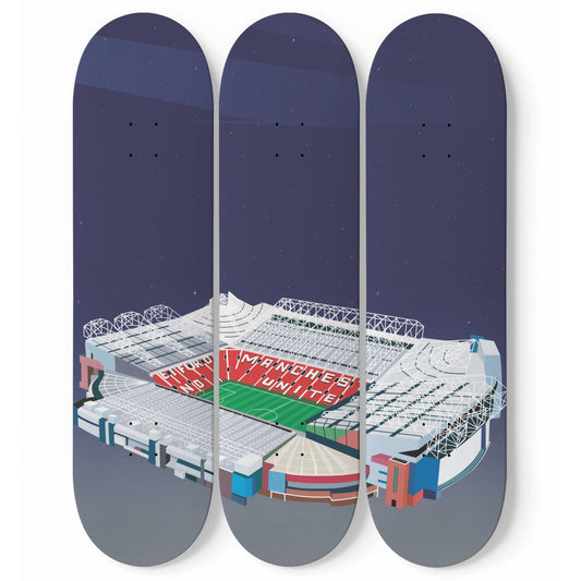 Football Fans Old Trafford (EPL) - Skater Wall