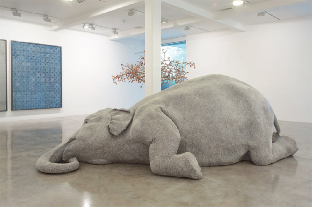  Bharti Kher, The skin speaks a language not its own, 2006